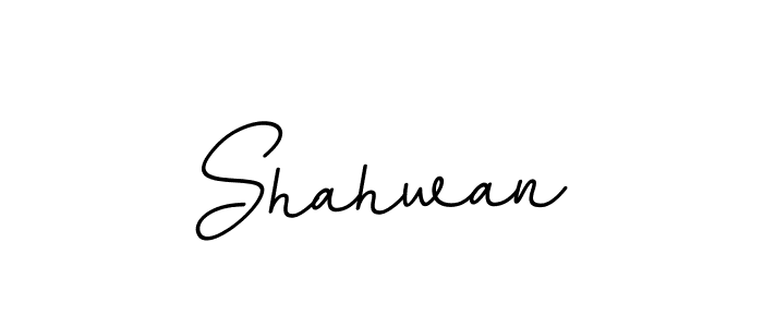 Make a beautiful signature design for name Shahwan. With this signature (BallpointsItalic-DORy9) style, you can create a handwritten signature for free. Shahwan signature style 11 images and pictures png