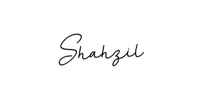 Design your own signature with our free online signature maker. With this signature software, you can create a handwritten (BallpointsItalic-DORy9) signature for name Shahzil. Shahzil signature style 11 images and pictures png