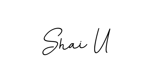 Also You can easily find your signature by using the search form. We will create Shai U name handwritten signature images for you free of cost using BallpointsItalic-DORy9 sign style. Shai U signature style 11 images and pictures png