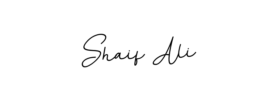 Use a signature maker to create a handwritten signature online. With this signature software, you can design (BallpointsItalic-DORy9) your own signature for name Shaif Ali. Shaif Ali signature style 11 images and pictures png