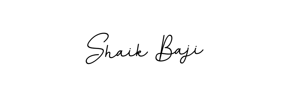 This is the best signature style for the Shaik Baji name. Also you like these signature font (BallpointsItalic-DORy9). Mix name signature. Shaik Baji signature style 11 images and pictures png