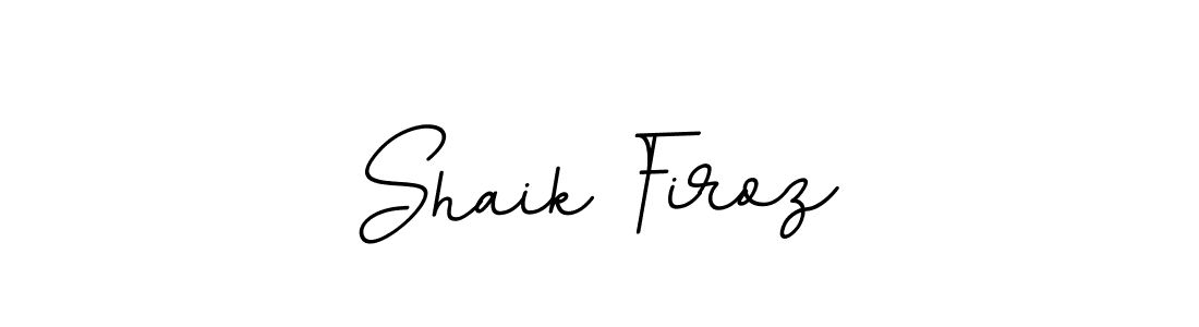 Also we have Shaik Firoz name is the best signature style. Create professional handwritten signature collection using BallpointsItalic-DORy9 autograph style. Shaik Firoz signature style 11 images and pictures png