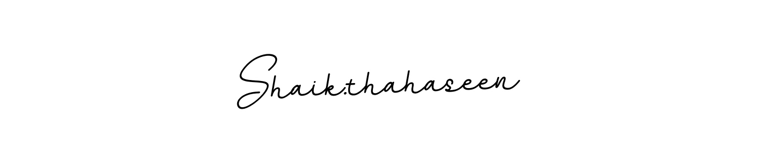 Design your own signature with our free online signature maker. With this signature software, you can create a handwritten (BallpointsItalic-DORy9) signature for name Shaik.thahaseen. Shaik.thahaseen signature style 11 images and pictures png