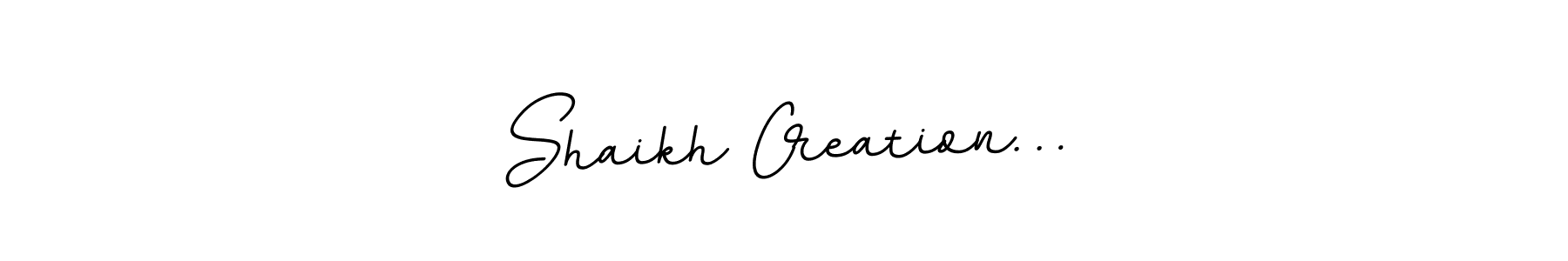 Make a beautiful signature design for name Shaikh Creation…. Use this online signature maker to create a handwritten signature for free. Shaikh Creation… signature style 11 images and pictures png