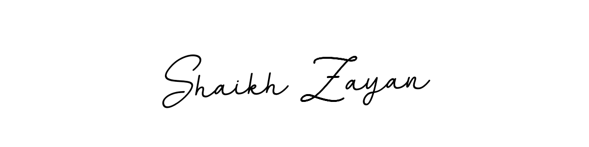 You should practise on your own different ways (BallpointsItalic-DORy9) to write your name (Shaikh Zayan) in signature. don't let someone else do it for you. Shaikh Zayan signature style 11 images and pictures png