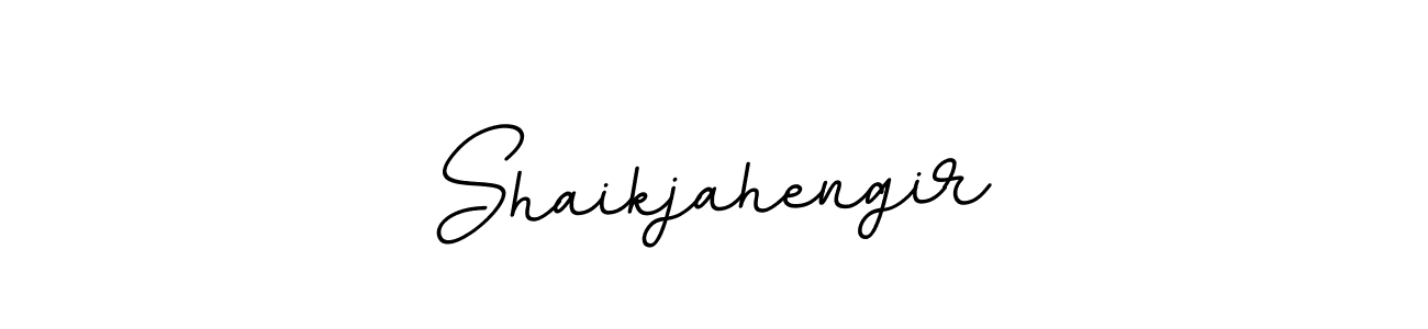 Design your own signature with our free online signature maker. With this signature software, you can create a handwritten (BallpointsItalic-DORy9) signature for name Shaikjahengir. Shaikjahengir signature style 11 images and pictures png