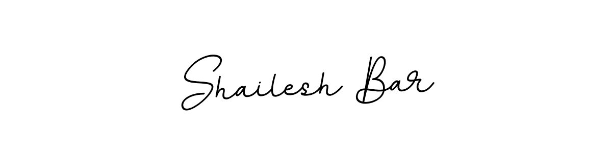 It looks lik you need a new signature style for name Shailesh Bar. Design unique handwritten (BallpointsItalic-DORy9) signature with our free signature maker in just a few clicks. Shailesh Bar signature style 11 images and pictures png