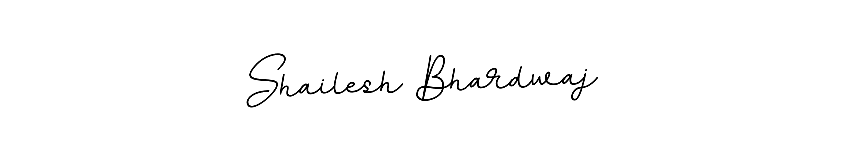 The best way (BallpointsItalic-DORy9) to make a short signature is to pick only two or three words in your name. The name Shailesh Bhardwaj include a total of six letters. For converting this name. Shailesh Bhardwaj signature style 11 images and pictures png