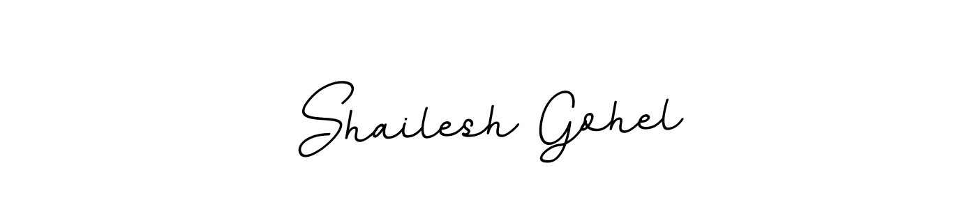Make a beautiful signature design for name Shailesh Gohel. Use this online signature maker to create a handwritten signature for free. Shailesh Gohel signature style 11 images and pictures png