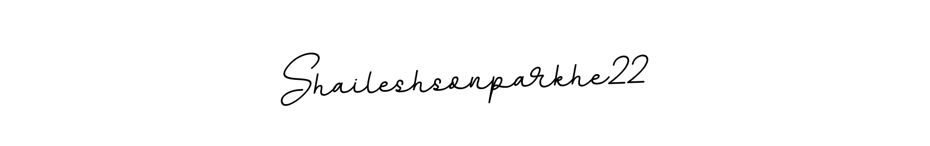 Make a beautiful signature design for name Shaileshsonparkhe22. Use this online signature maker to create a handwritten signature for free. Shaileshsonparkhe22 signature style 11 images and pictures png