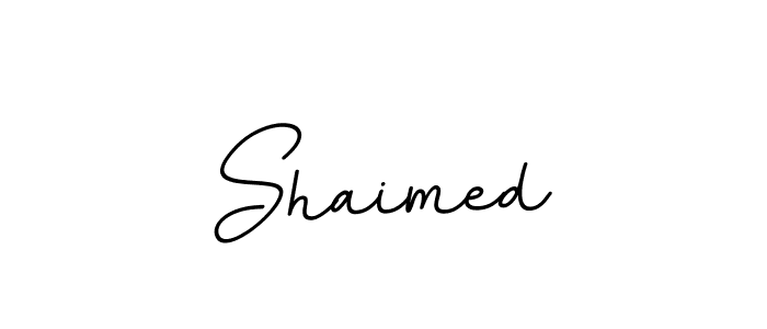 The best way (BallpointsItalic-DORy9) to make a short signature is to pick only two or three words in your name. The name Shaimed include a total of six letters. For converting this name. Shaimed signature style 11 images and pictures png