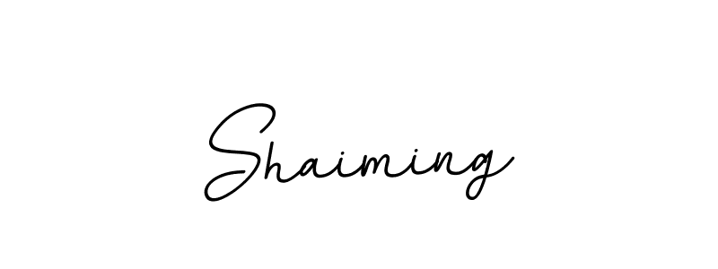 It looks lik you need a new signature style for name Shaiming. Design unique handwritten (BallpointsItalic-DORy9) signature with our free signature maker in just a few clicks. Shaiming signature style 11 images and pictures png