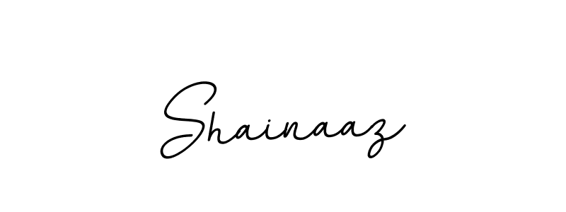 The best way (BallpointsItalic-DORy9) to make a short signature is to pick only two or three words in your name. The name Shainaaz include a total of six letters. For converting this name. Shainaaz signature style 11 images and pictures png