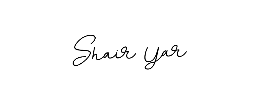 How to make Shair Yar signature? BallpointsItalic-DORy9 is a professional autograph style. Create handwritten signature for Shair Yar name. Shair Yar signature style 11 images and pictures png