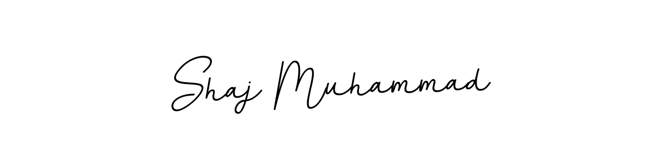 Shaj Muhammad stylish signature style. Best Handwritten Sign (BallpointsItalic-DORy9) for my name. Handwritten Signature Collection Ideas for my name Shaj Muhammad. Shaj Muhammad signature style 11 images and pictures png