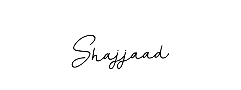 Create a beautiful signature design for name Shajjaad. With this signature (BallpointsItalic-DORy9) fonts, you can make a handwritten signature for free. Shajjaad signature style 11 images and pictures png