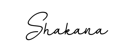 Design your own signature with our free online signature maker. With this signature software, you can create a handwritten (BallpointsItalic-DORy9) signature for name Shakana. Shakana signature style 11 images and pictures png