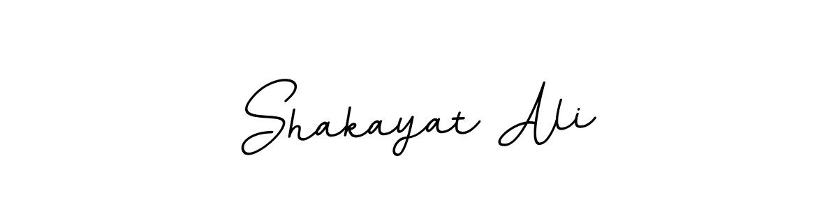 How to make Shakayat Ali name signature. Use BallpointsItalic-DORy9 style for creating short signs online. This is the latest handwritten sign. Shakayat Ali signature style 11 images and pictures png