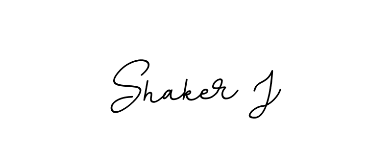 You should practise on your own different ways (BallpointsItalic-DORy9) to write your name (Shaker J) in signature. don't let someone else do it for you. Shaker J signature style 11 images and pictures png