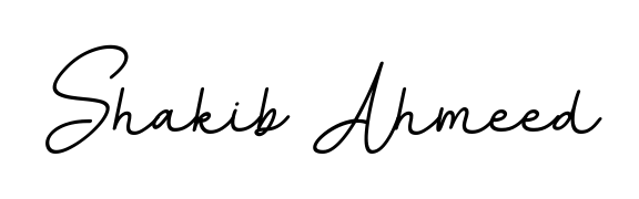 The BallpointsItalic-DORy9 typeface gives name Shakib Ahmeed a refined look. Suitable for certificates, diplomas, and official verification. Shakib Ahmeed signature style 11 images and pictures png