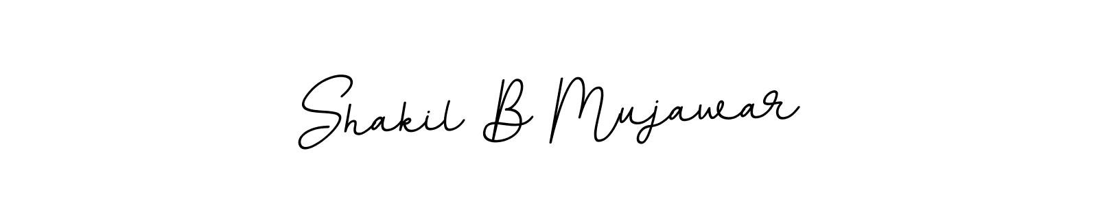 Make a beautiful signature design for name Shakil B Mujawar. Use this online signature maker to create a handwritten signature for free. Shakil B Mujawar signature style 11 images and pictures png