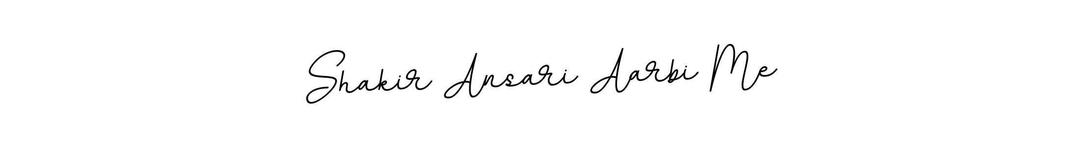 How to make Shakir Ansari Aarbi Me name signature. Use BallpointsItalic-DORy9 style for creating short signs online. This is the latest handwritten sign. Shakir Ansari Aarbi Me signature style 11 images and pictures png