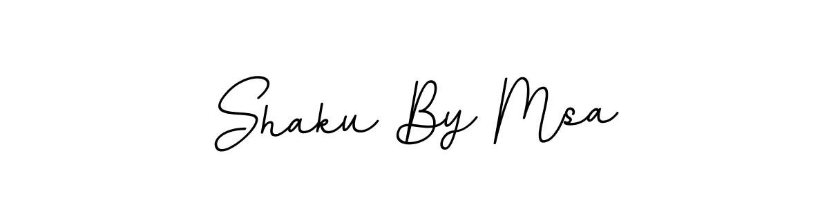 How to make Shaku By Msa signature? BallpointsItalic-DORy9 is a professional autograph style. Create handwritten signature for Shaku By Msa name. Shaku By Msa signature style 11 images and pictures png