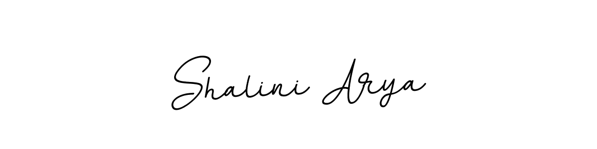 Make a beautiful signature design for name Shalini Arya. With this signature (BallpointsItalic-DORy9) style, you can create a handwritten signature for free. Shalini Arya signature style 11 images and pictures png