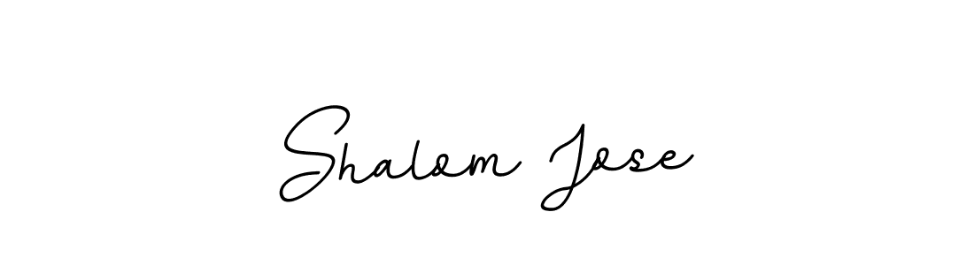 You should practise on your own different ways (BallpointsItalic-DORy9) to write your name (Shalom Jose) in signature. don't let someone else do it for you. Shalom Jose signature style 11 images and pictures png