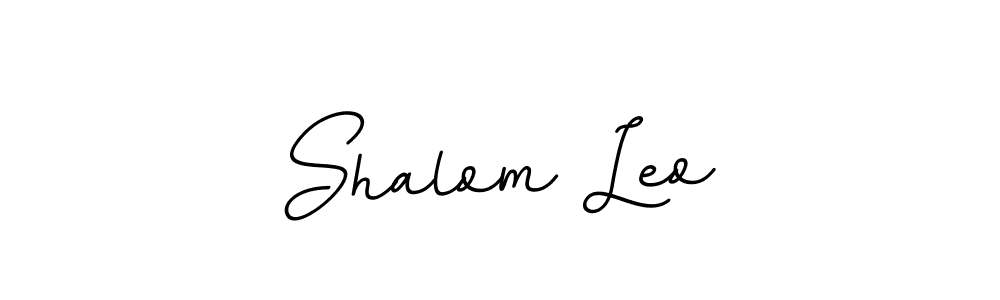 Make a beautiful signature design for name Shalom Leo. Use this online signature maker to create a handwritten signature for free. Shalom Leo signature style 11 images and pictures png