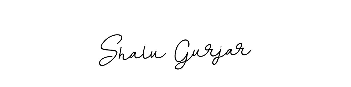 Also we have Shalu Gurjar name is the best signature style. Create professional handwritten signature collection using BallpointsItalic-DORy9 autograph style. Shalu Gurjar signature style 11 images and pictures png