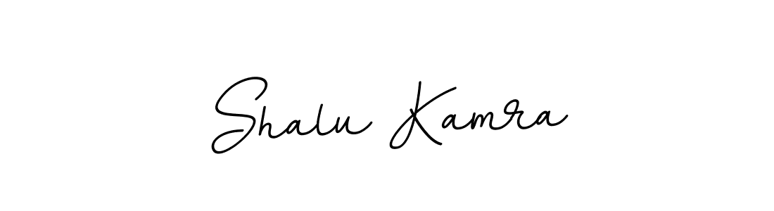 Use a signature maker to create a handwritten signature online. With this signature software, you can design (BallpointsItalic-DORy9) your own signature for name Shalu Kamra. Shalu Kamra signature style 11 images and pictures png