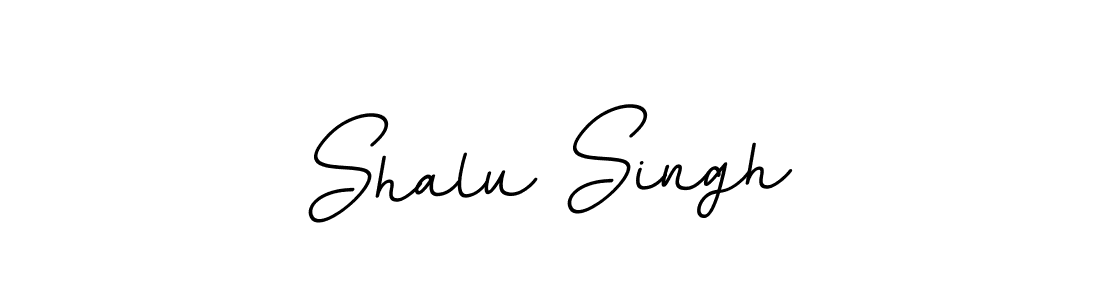 Shalu Singh stylish signature style. Best Handwritten Sign (BallpointsItalic-DORy9) for my name. Handwritten Signature Collection Ideas for my name Shalu Singh. Shalu Singh signature style 11 images and pictures png