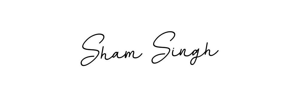 How to Draw Sham Singh signature style? BallpointsItalic-DORy9 is a latest design signature styles for name Sham Singh. Sham Singh signature style 11 images and pictures png