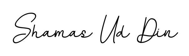 Designed for modern professionals: Shamas Ud Din name signature crafted with BallpointsItalic-DORy9 script. Ready for digital PDF workflows. Shamas Ud Din signature style 11 images and pictures png