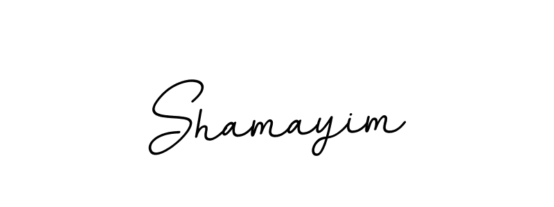 You should practise on your own different ways (BallpointsItalic-DORy9) to write your name (Shamayim) in signature. don't let someone else do it for you. Shamayim signature style 11 images and pictures png