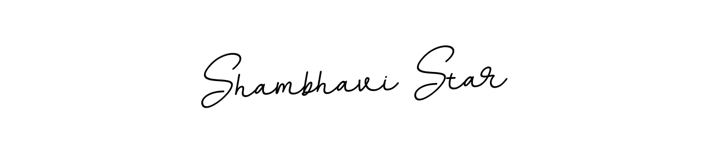 Shambhavi Star stylish signature style. Best Handwritten Sign (BallpointsItalic-DORy9) for my name. Handwritten Signature Collection Ideas for my name Shambhavi Star. Shambhavi Star signature style 11 images and pictures png