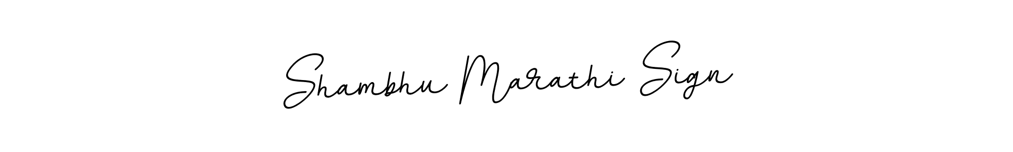 Make a beautiful signature design for name Shambhu Marathi Sign. Use this online signature maker to create a handwritten signature for free. Shambhu Marathi Sign signature style 11 images and pictures png