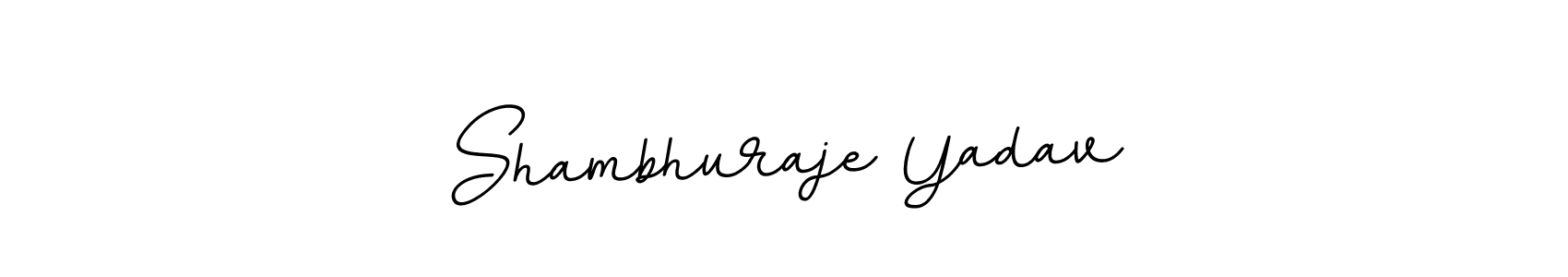 BallpointsItalic-DORy9 is a professional signature style that is perfect for those who want to add a touch of class to their signature. It is also a great choice for those who want to make their signature more unique. Get Shambhuraje Yadav name to fancy signature for free. Shambhuraje Yadav signature style 11 images and pictures png