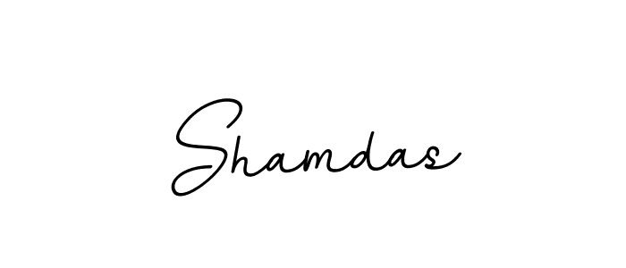 Make a beautiful signature design for name Shamdas. Use this online signature maker to create a handwritten signature for free. Shamdas signature style 11 images and pictures png