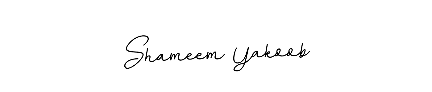 Shameem Yakoob stylish signature style. Best Handwritten Sign (BallpointsItalic-DORy9) for my name. Handwritten Signature Collection Ideas for my name Shameem Yakoob. Shameem Yakoob signature style 11 images and pictures png