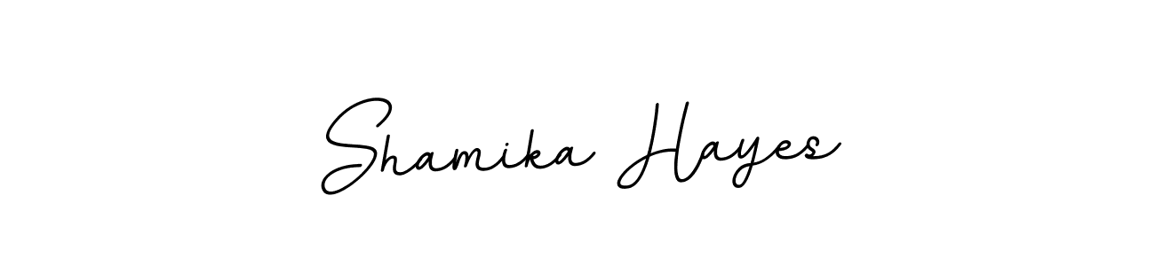 Similarly BallpointsItalic-DORy9 is the best handwritten signature design. Signature creator online .You can use it as an online autograph creator for name Shamika Hayes. Shamika Hayes signature style 11 images and pictures png