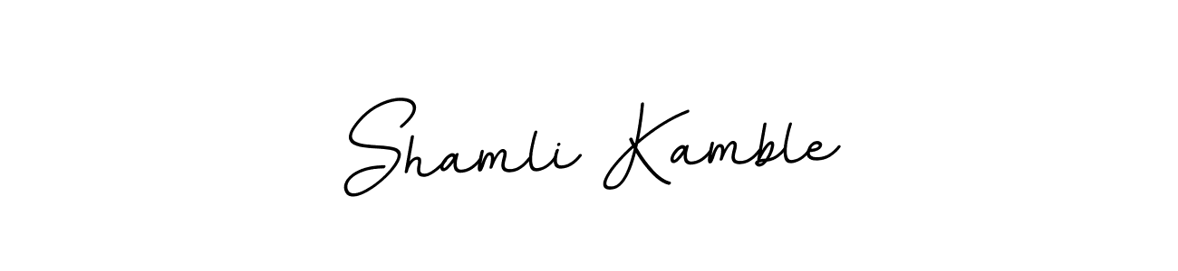 Also we have Shamli Kamble name is the best signature style. Create professional handwritten signature collection using BallpointsItalic-DORy9 autograph style. Shamli Kamble signature style 11 images and pictures png