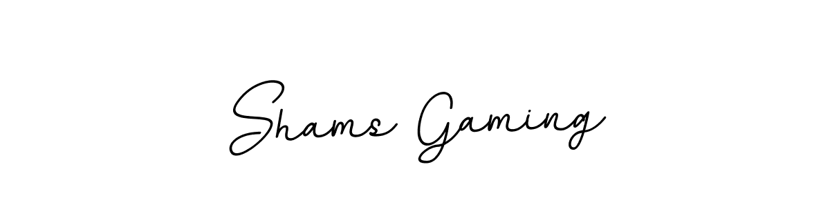 The best way (BallpointsItalic-DORy9) to make a short signature is to pick only two or three words in your name. The name Shams Gaming include a total of six letters. For converting this name. Shams Gaming signature style 11 images and pictures png