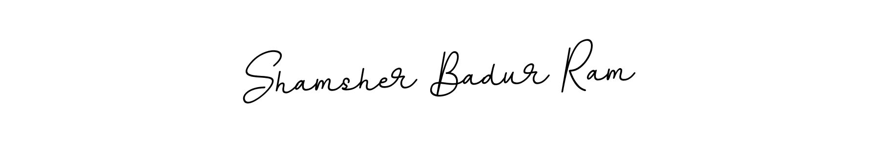 This is the best signature style for the Shamsher Badur Ram name. Also you like these signature font (BallpointsItalic-DORy9). Mix name signature. Shamsher Badur Ram signature style 11 images and pictures png