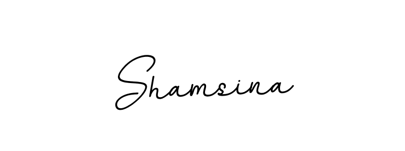 You can use this online signature creator to create a handwritten signature for the name Shamsina. This is the best online autograph maker. Shamsina signature style 11 images and pictures png