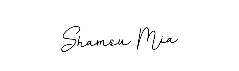 Also we have Shamsu Mia name is the best signature style. Create professional handwritten signature collection using BallpointsItalic-DORy9 autograph style. Shamsu Mia signature style 11 images and pictures png