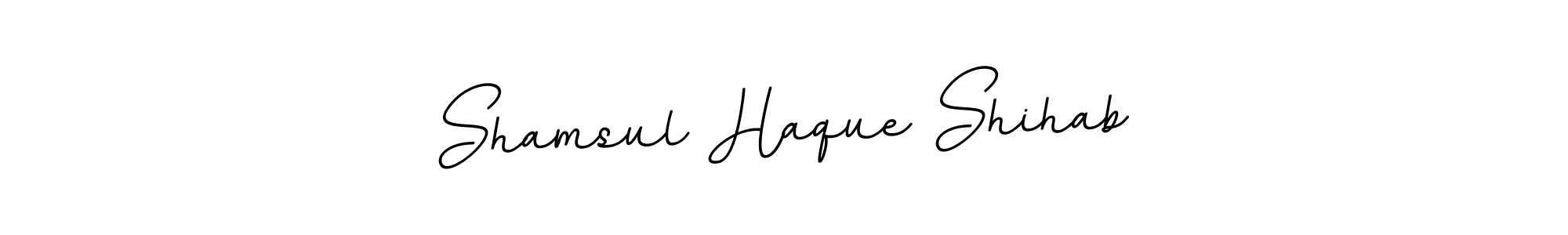 Design your own signature with our free online signature maker. With this signature software, you can create a handwritten (BallpointsItalic-DORy9) signature for name Shamsul Haque Shihab. Shamsul Haque Shihab signature style 11 images and pictures png