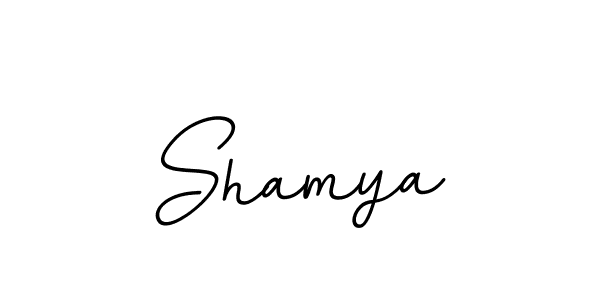 It looks lik you need a new signature style for name Shamya. Design unique handwritten (BallpointsItalic-DORy9) signature with our free signature maker in just a few clicks. Shamya signature style 11 images and pictures png