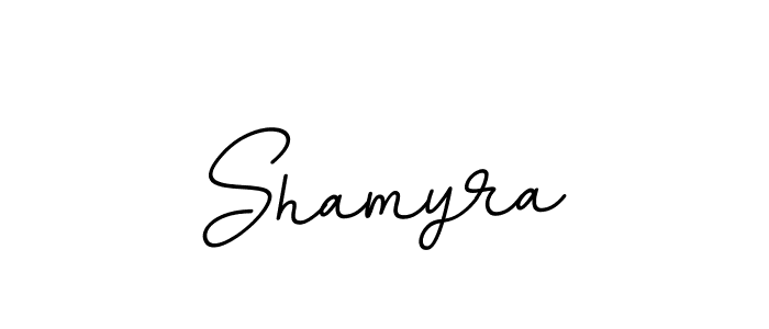 The best way (BallpointsItalic-DORy9) to make a short signature is to pick only two or three words in your name. The name Shamyra include a total of six letters. For converting this name. Shamyra signature style 11 images and pictures png